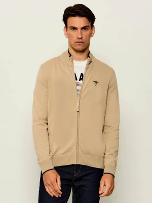 Aeronautica Militare Sweter | Regular Fit beżowy