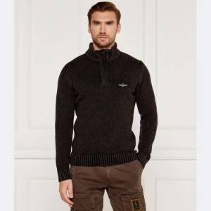 Aeronautica Militare Sweter | Regular Fit | z dodatkiem wełny