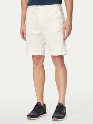 Aeronautica Militare Szorty materiałowe 261BE0278UCT04292 Biały Regular Fit