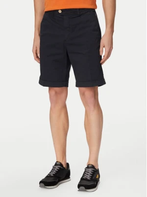 Aeronautica Militare Szorty materiałowe 261BE0278UCT04292 Granatowy Regular Fit