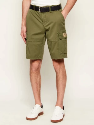 Aeronautica Militare Szorty | Regular Fit zielony