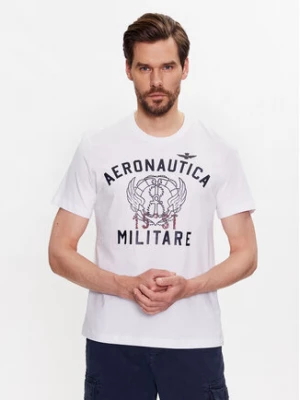 Aeronautica Militare T-Shirt 231TS2095J597 Biały Regular Fit