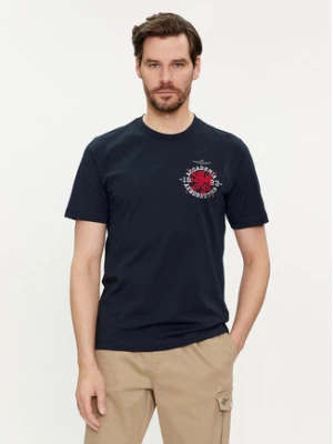 Aeronautica Militare T-Shirt 241TS2201J629 Granatowy Regular Fit