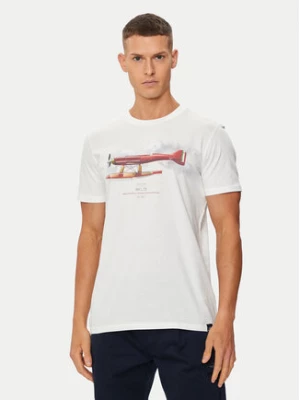 Aeronautica Militare T-Shirt 241TS2252J607 Écru Regular Fit