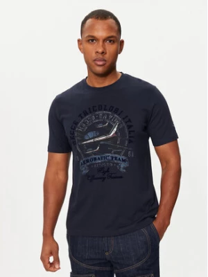 Aeronautica Militare T-Shirt 242TS2334J641 Granatowy Regular Fit