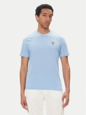 Aeronautica Militare T-Shirt 251TS1580J372 Błękitny Regular Fit