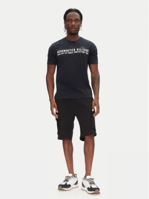 Aeronautica Militare T-Shirt 251TS1942J538 Granatowy Regular Fit