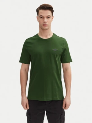 Aeronautica Militare T-Shirt 251TS2376J592 Zielony Regular Fit