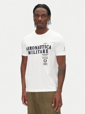 Aeronautica Militare T-Shirt 251TS2401J592 Biały Regular Fit