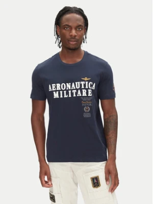 Aeronautica Militare T-Shirt 251TS2401J592 Granatowy Regular Fit
