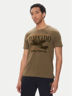 Aeronautica Militare T-Shirt 251TS2405J641 Khaki Regular Fit