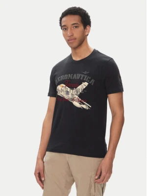 Aeronautica Militare T-Shirt 251TS2406J641 Granatowy Regular Fit