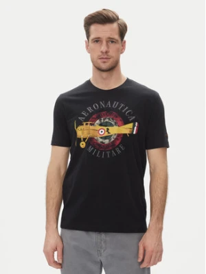 Aeronautica Militare T-Shirt 251TS2414J641 Granatowy Regular Fit