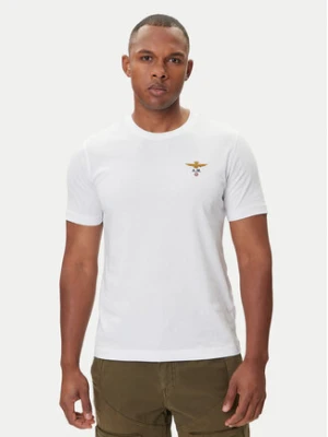 Aeronautica Militare T-Shirt 252TS1580UJ00372 Biały Regular Fit