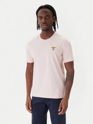 Aeronautica Militare T-Shirt 261TS1580UJ00372 Różowy Regular Fit