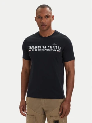 Zdjęcie produktu Aeronautica Militare T-Shirt 261TS1942UJ00538 Granatowy Regular Fit