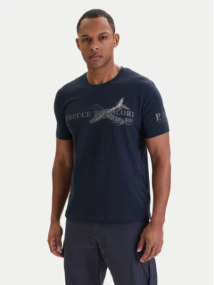 Aeronautica Militare T-Shirt 261TS2541UJ00727 Granatowy Regular Fit