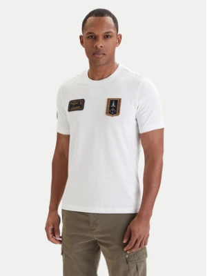 Zdjęcie produktu Aeronautica Militare T-Shirt 261TS2544UJ00592 Biały Regular Fit