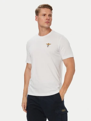 Aeronautica Militare T-Shirt 262TS1580UJ00372 Biały Regular Fit