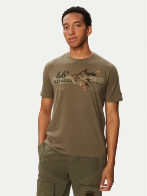 Aeronautica Militare T-Shirt 262TS2579UJ00750 Khaki Regular Fit