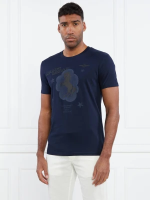 Aeronautica Militare T-shirt granatowy