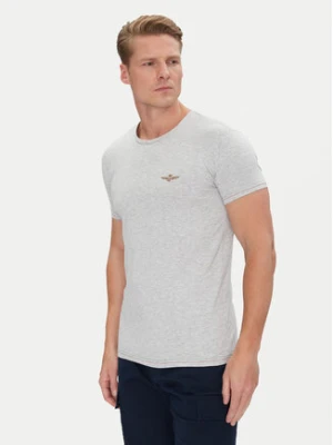 Aeronautica Militare T-Shirt AM1UTI003 Szary Regular Fit