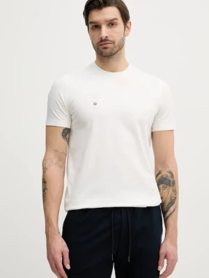 Aeronautica Militare t-shirt bawełniany beżowy
