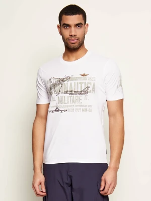 Aeronautica Militare T-shirt | Regular Fit biały