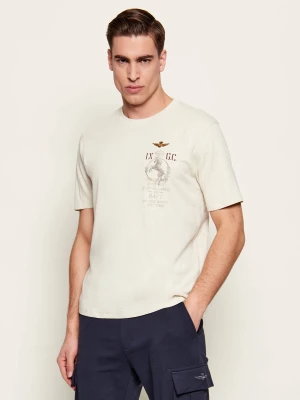 Aeronautica Militare T-shirt | Regular Fit beżowy