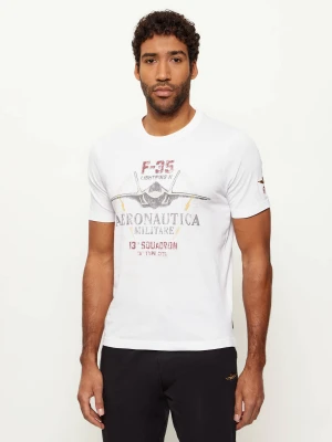 Aeronautica Militare T-shirt | Regular Fit biały