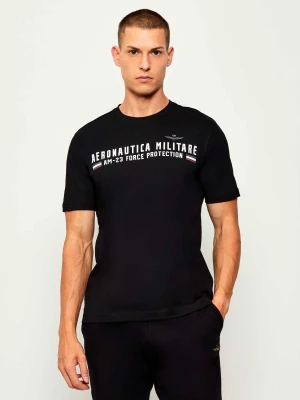 Aeronautica Militare T-shirt | Regular Fit czarny