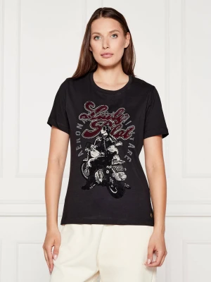 Aeronautica Militare T-shirt | Regular Fit czarny