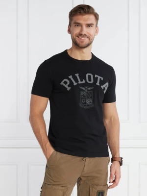 Aeronautica Militare T-shirt | Regular Fit czarny