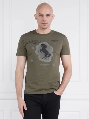 Aeronautica Militare T-shirt | Regular Fit zielony