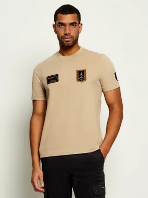 Aeronautica Militare T-shirt | Regular Fit beżowy