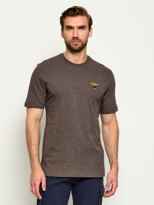Aeronautica Militare T-shirt | Regular Fit brązowy