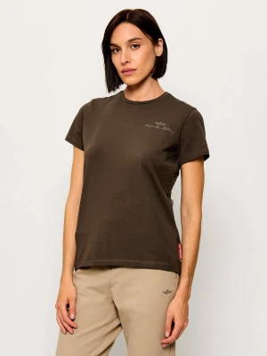 Aeronautica Militare T-shirt | Regular Fit brązowy