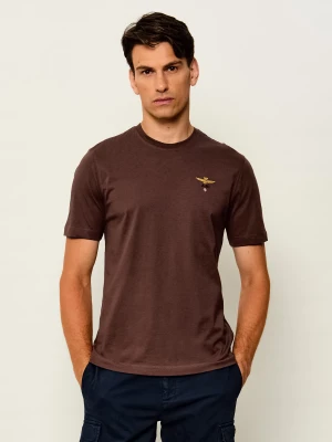 Aeronautica Militare T-shirt | Regular Fit brązowy
