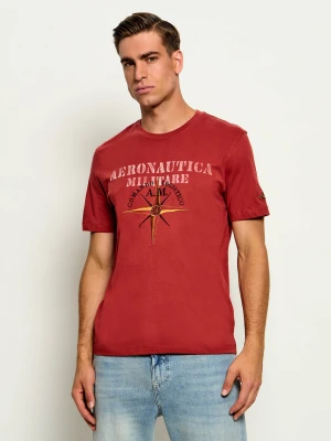 Aeronautica Militare T-shirt | Regular Fit czerwony
