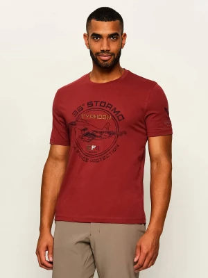 Aeronautica Militare T-shirt | Regular Fit czerwony