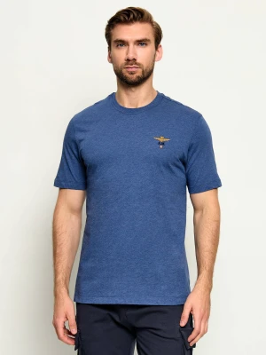 Aeronautica Militare T-shirt | Regular Fit granatowy