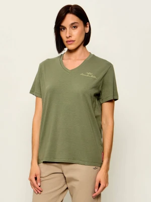 Aeronautica Militare T-shirt | Regular Fit zielony