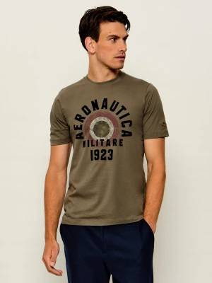 Aeronautica Militare T-shirt | Regular Fit zielony