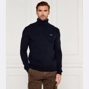 Aeronautica Militare Wełniany golf | Regular Fit