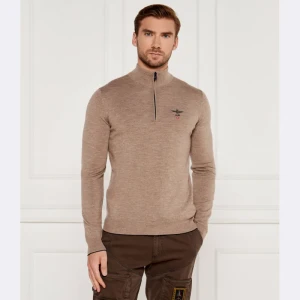 Aeronautica Militare Wełniany sweter | Regular Fit
