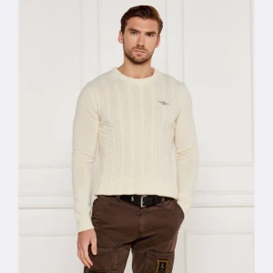 Aeronautica Militare Wełniany sweter | Regular Fit