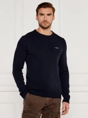 Aeronautica Militare Wełniany sweter | Regular Fit