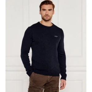 Zdjęcie produktu Aeronautica Militare Wełniany sweter | Regular Fit
