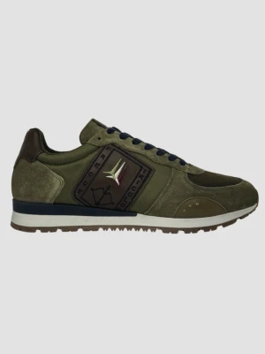 AERONAUTICA MILITARE Zielone sneakersy męskie Frecce Tricolori, Rozmiar 42