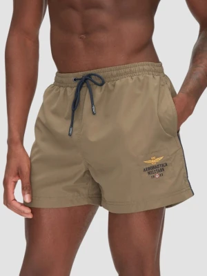 AERONAUTICA MILITARE Zielone szorty kąpielowe, Rozmiar 50